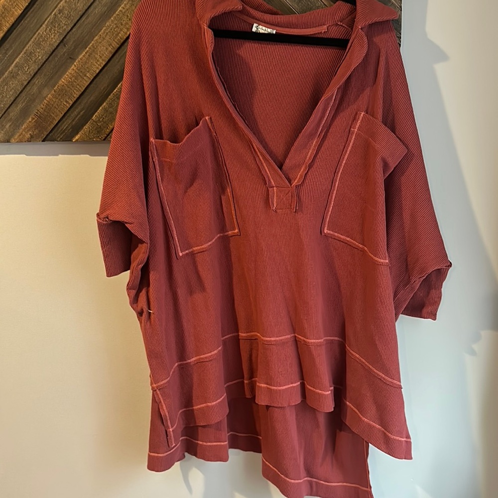 FP oversized pocketed sweatshirt